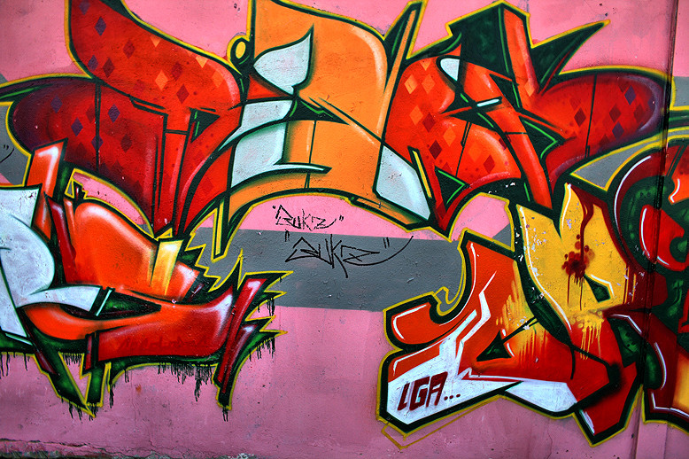 Graffiti Am Hawerkamp in Münster I