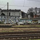 Graffiti am Steinbecker Bahnhof