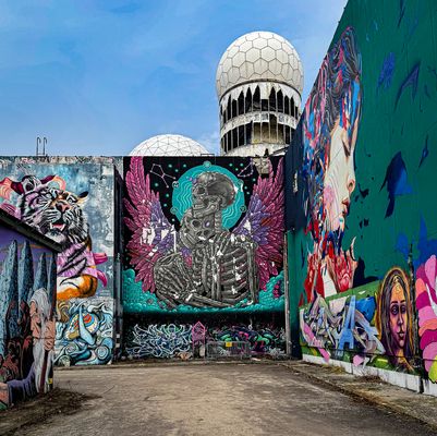 Graffiti am Teufelsberg