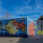 Graffiti an der Junior Uni - Trafohaus (2)