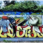 Graffiti an der Kölner Zoomauer - 1 -
