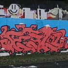 Graffiti an der Trasse