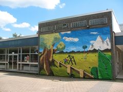 graffiti an schule in lüdenscheid