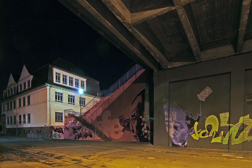 Graffiti bei Nacht (2)