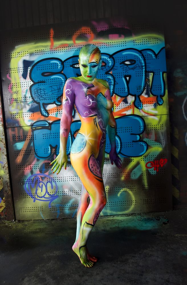 Graffiti Bodypainting Hameln