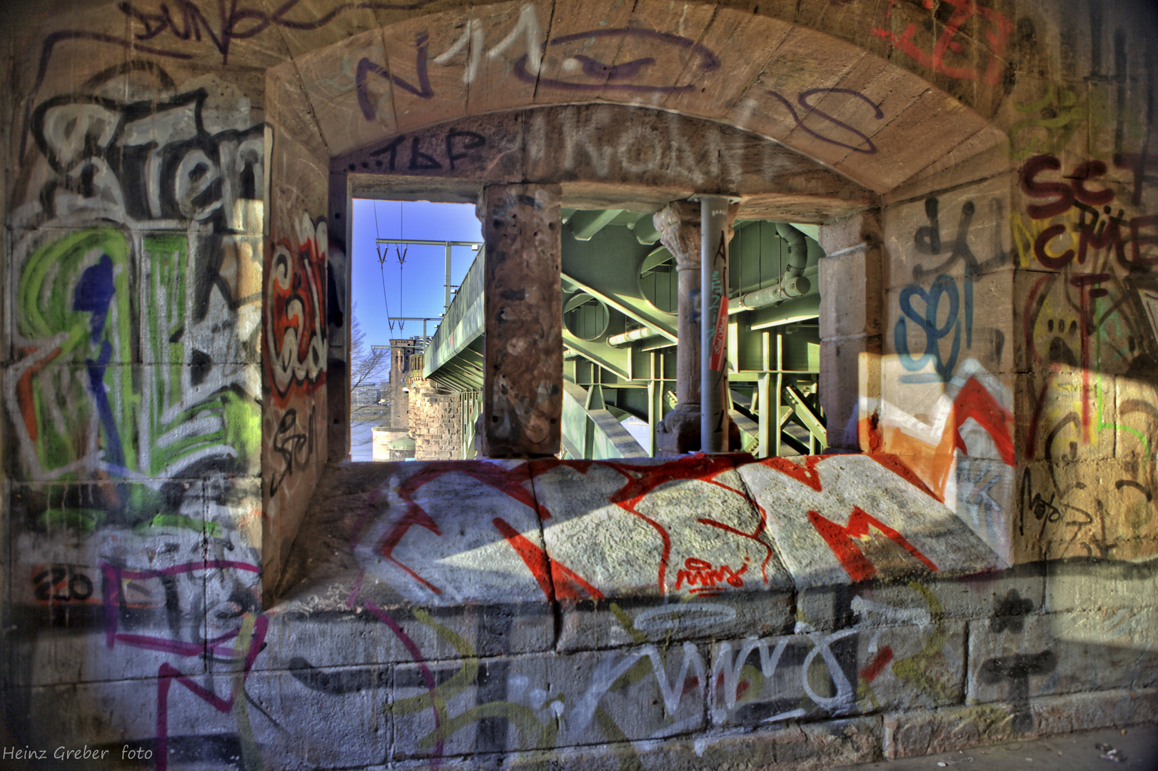 Graffiti Brücke