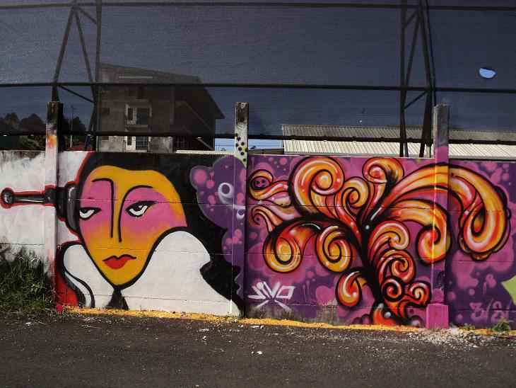 Graffiti Costa Rica , San Ramon , by MB y Yiyo