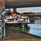 Graffiti, Donau Hafen Wien