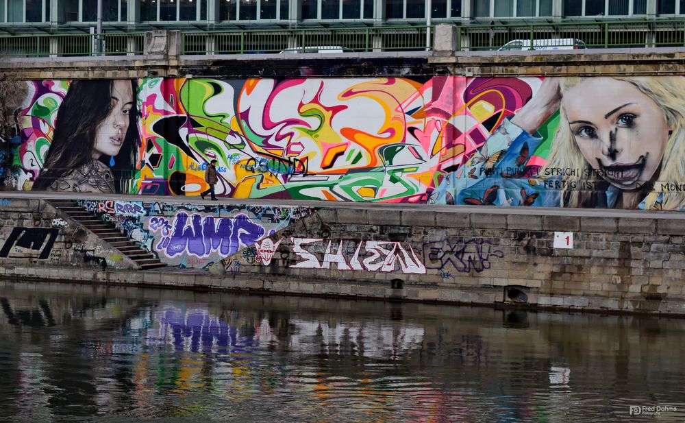 Graffiti, Donau Hafen Wien 