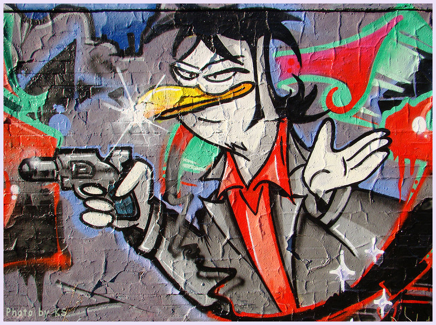 Graffiti-Duck