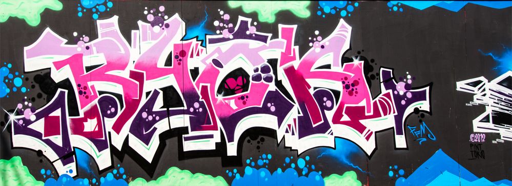 Graffiti EZB