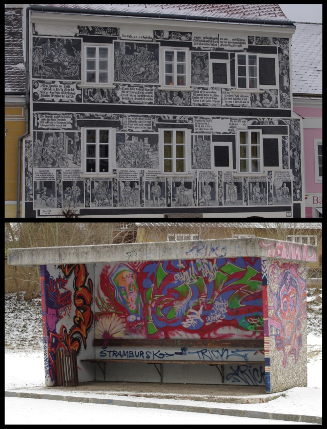 Graffiti früher und jetzt