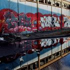 Graffiti gespiegelt