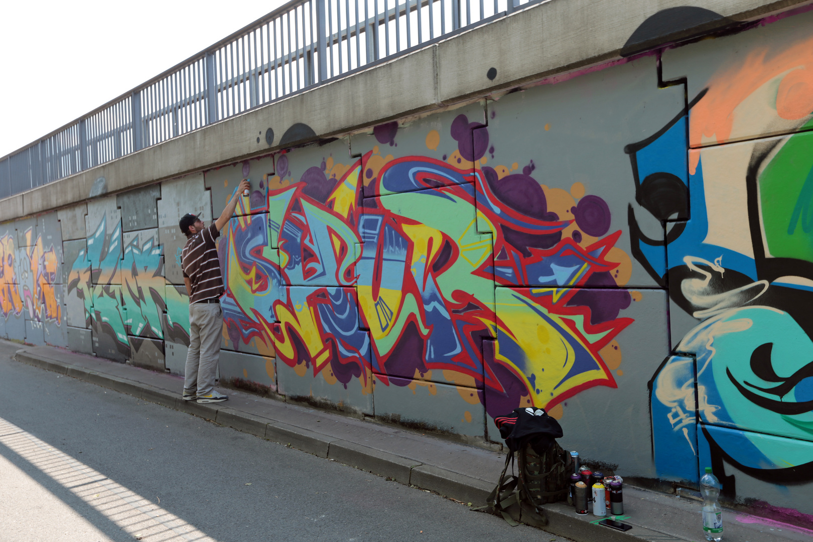 Graffiti - Hafen Jam - Raunheim -4-