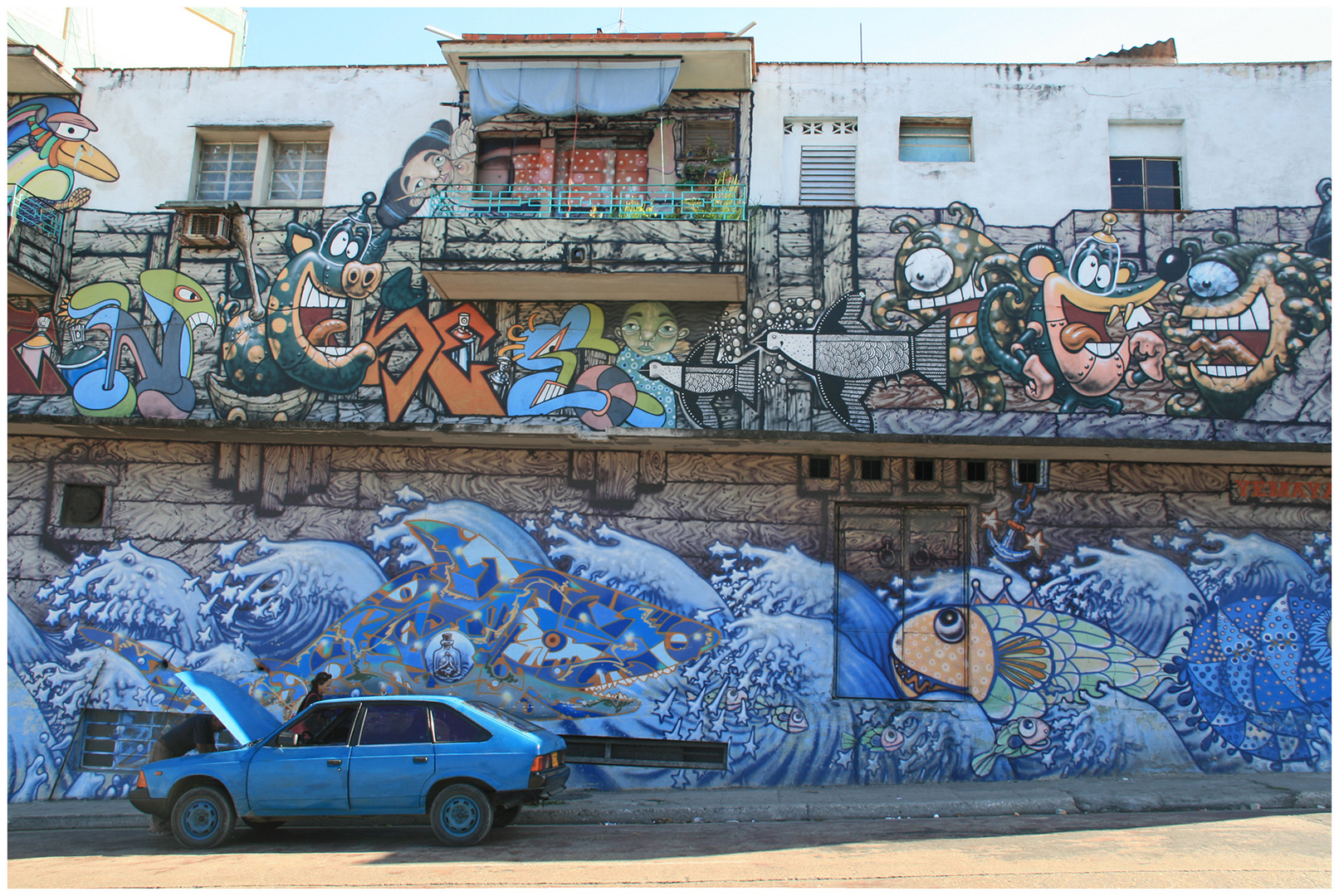 Graffiti Haus Havanna