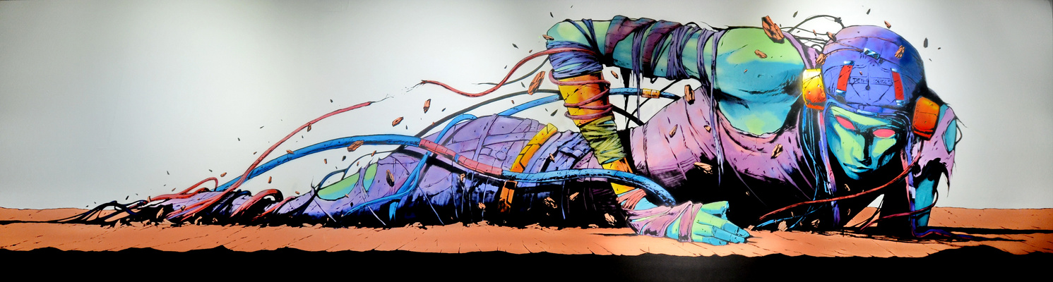 Graffiti in abstrakt 1