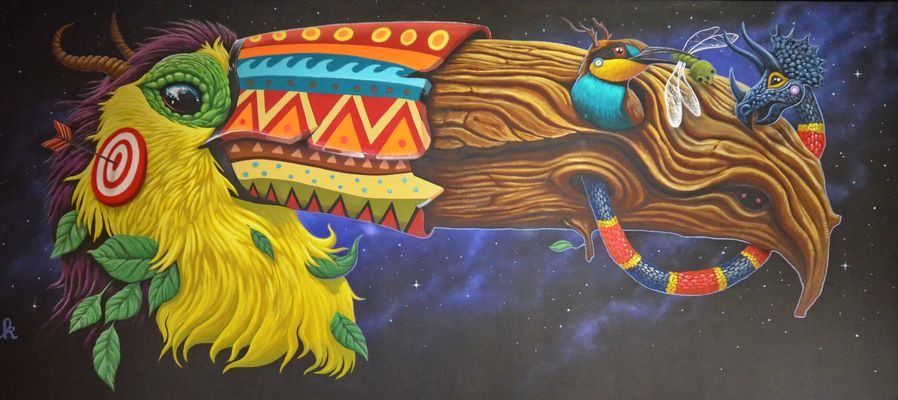 Graffiti in abstrakt 3