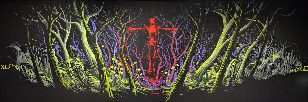 Graffiti in abstrakt 4