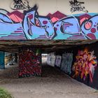 Graffiti in Laboe im September