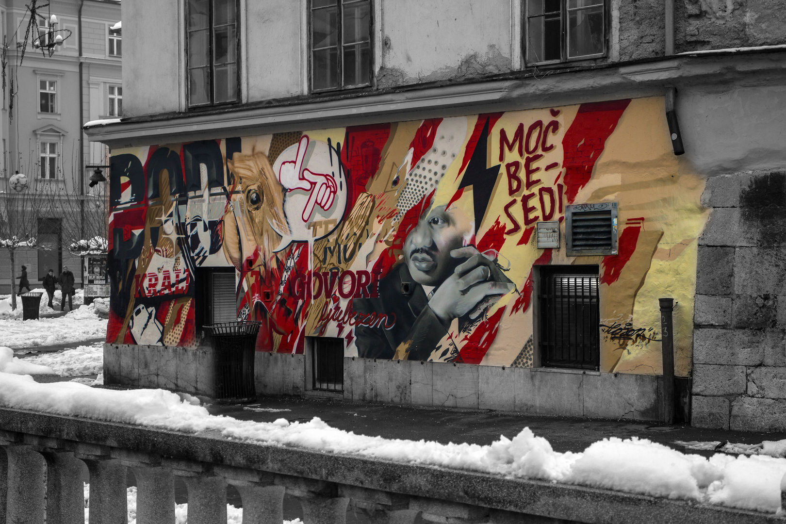 Graffiti in Ljubljana
