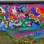 Graffiti in Mainz Kastel Hochkreisel Kostheim