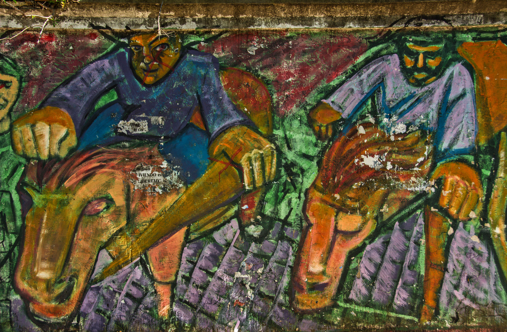 Graffiti in Mataderos 