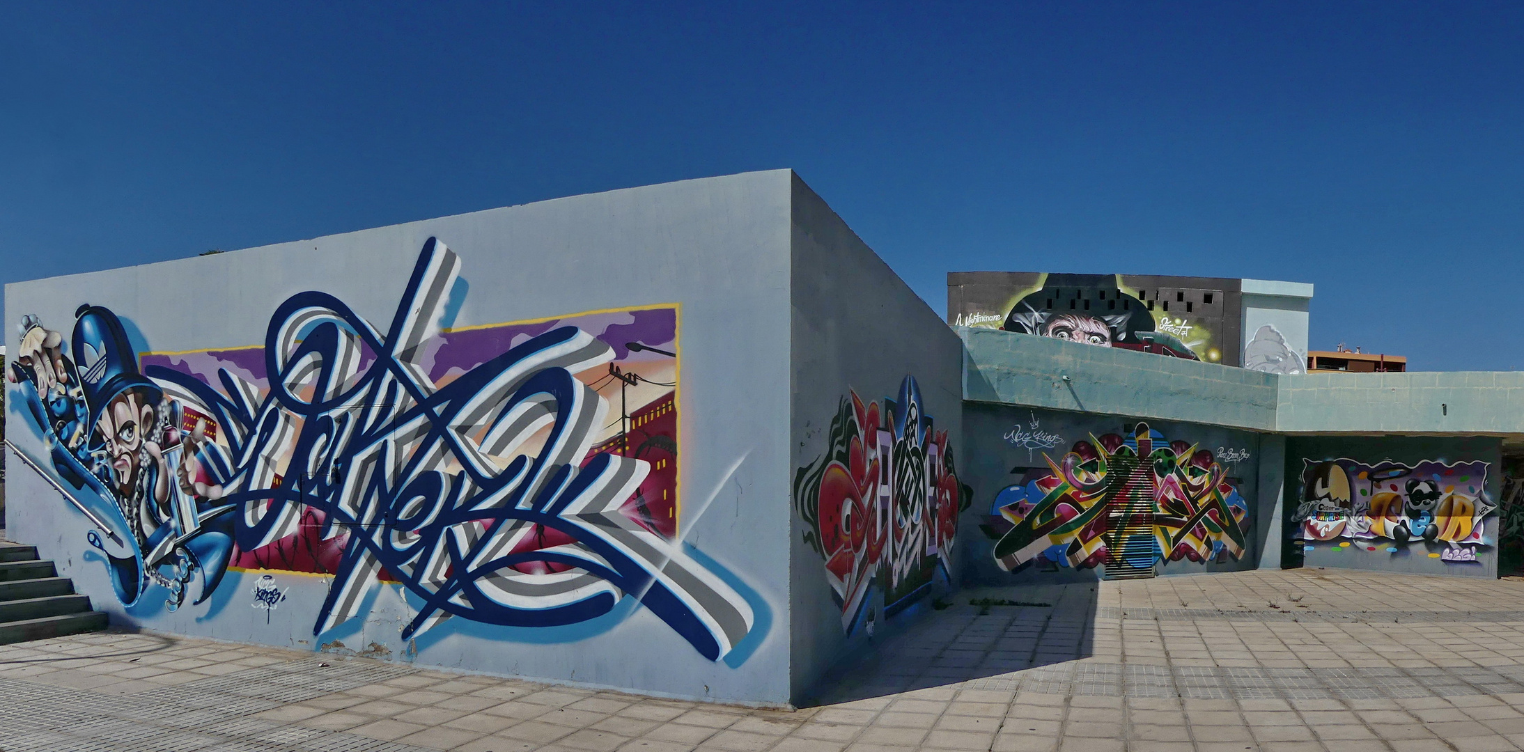 Graffiti in Vescindario - Gran Canaria