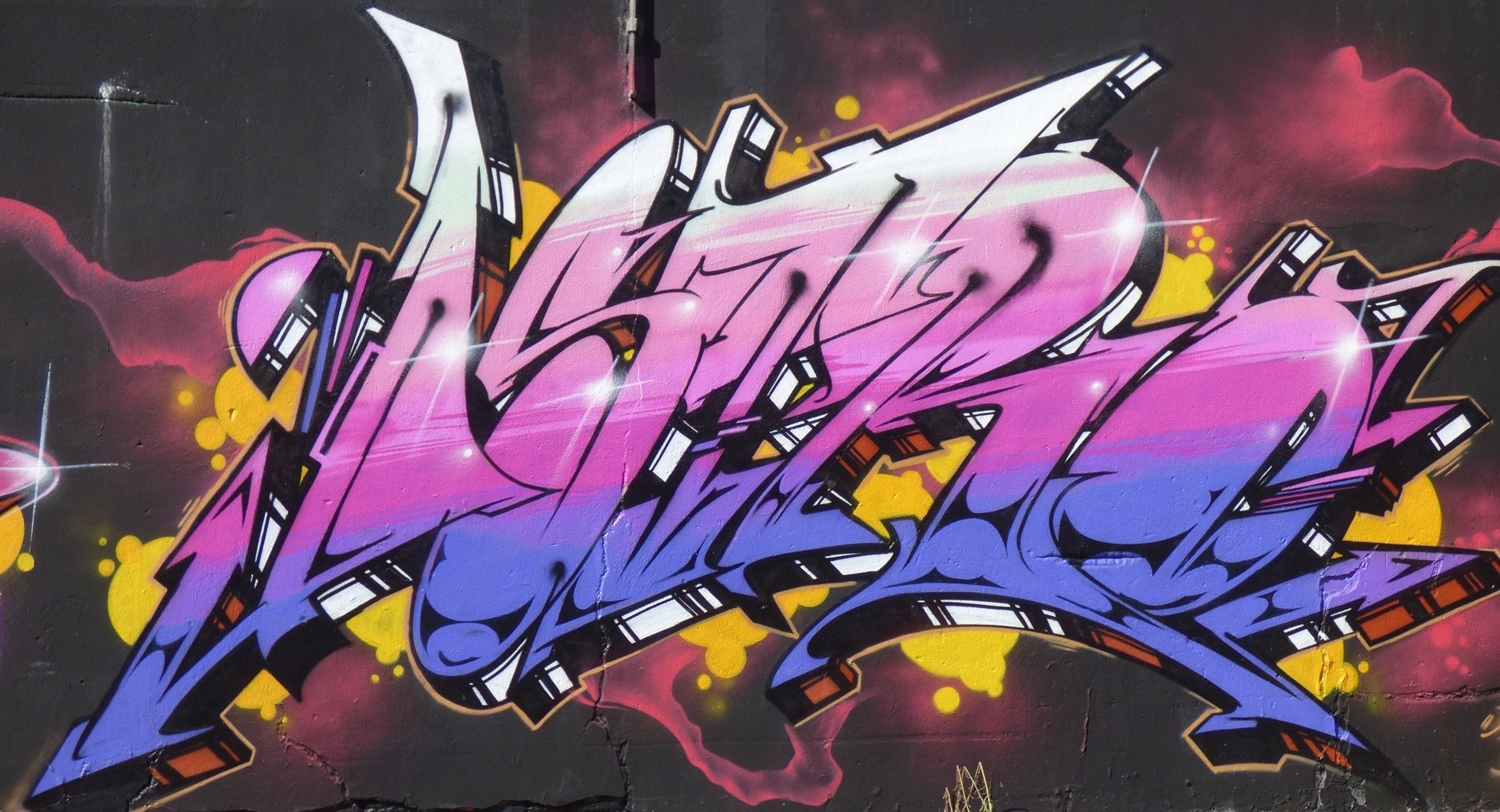 Graffiti-Kunst . . .