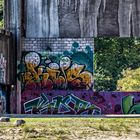Graffiti mit Durchblick
