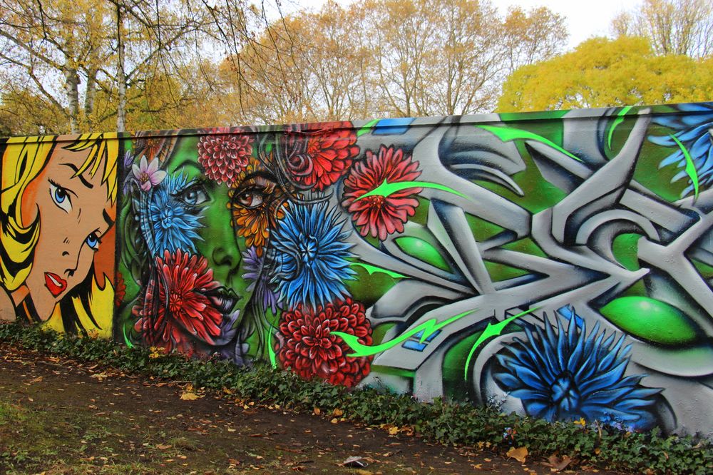 Graffiti Neckarhalde Heibronn