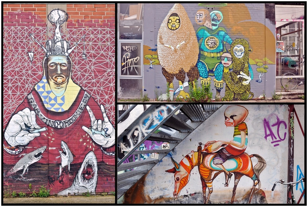 Graffiti-Rookie und sein Werk