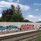 Graffiti S-Bahnstation Renningen (BaWü) 1