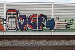 Graffiti S-Bahnstation Renningen (BaWü) 2