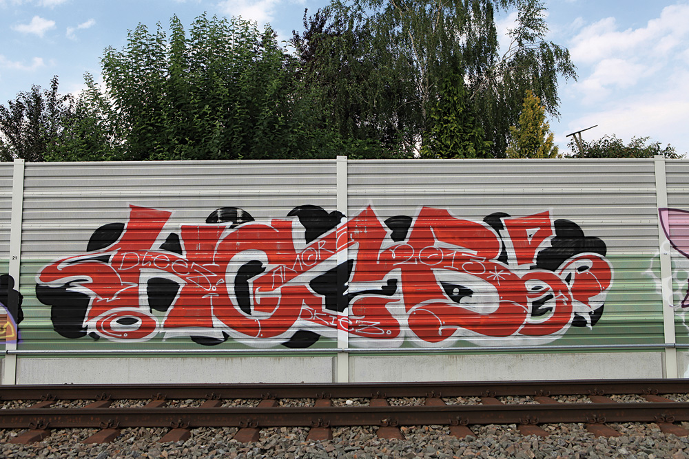 Graffiti S-Bahnstation Renningen (BaWü) 3