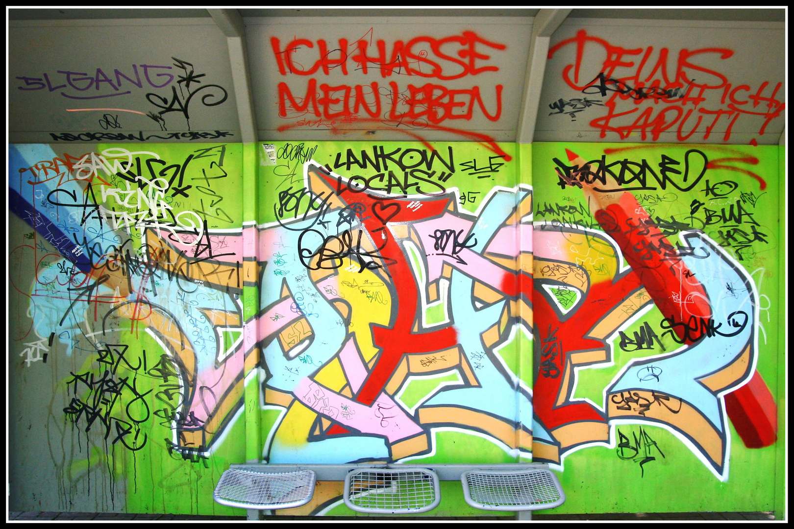 Graffiti Schwerin Lankow