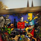 Graffiti SPIEGELUNG mit domspitzen