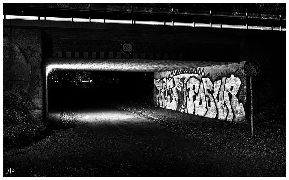 Graffiti-Tunnel