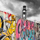 Graffiti und die  Mutterkirche der Empfängnis