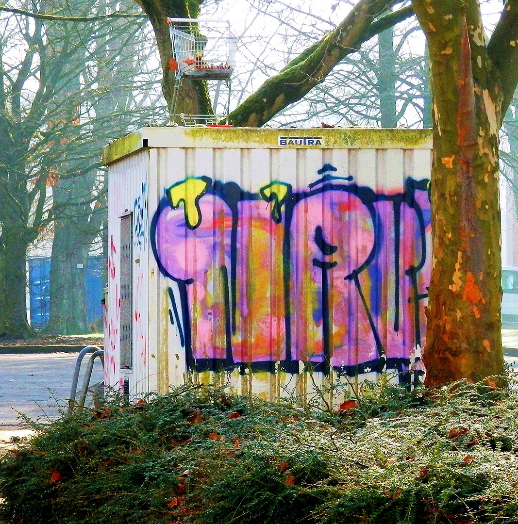 Graffiti und Müll