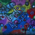 Graffiti und Ziel der Realschule Broich