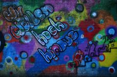 Graffiti und Ziel der Realschule Broich