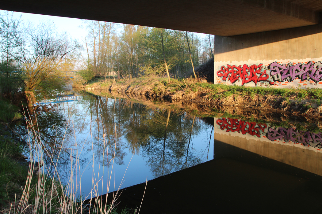 Graffiti unter der Brücke 1