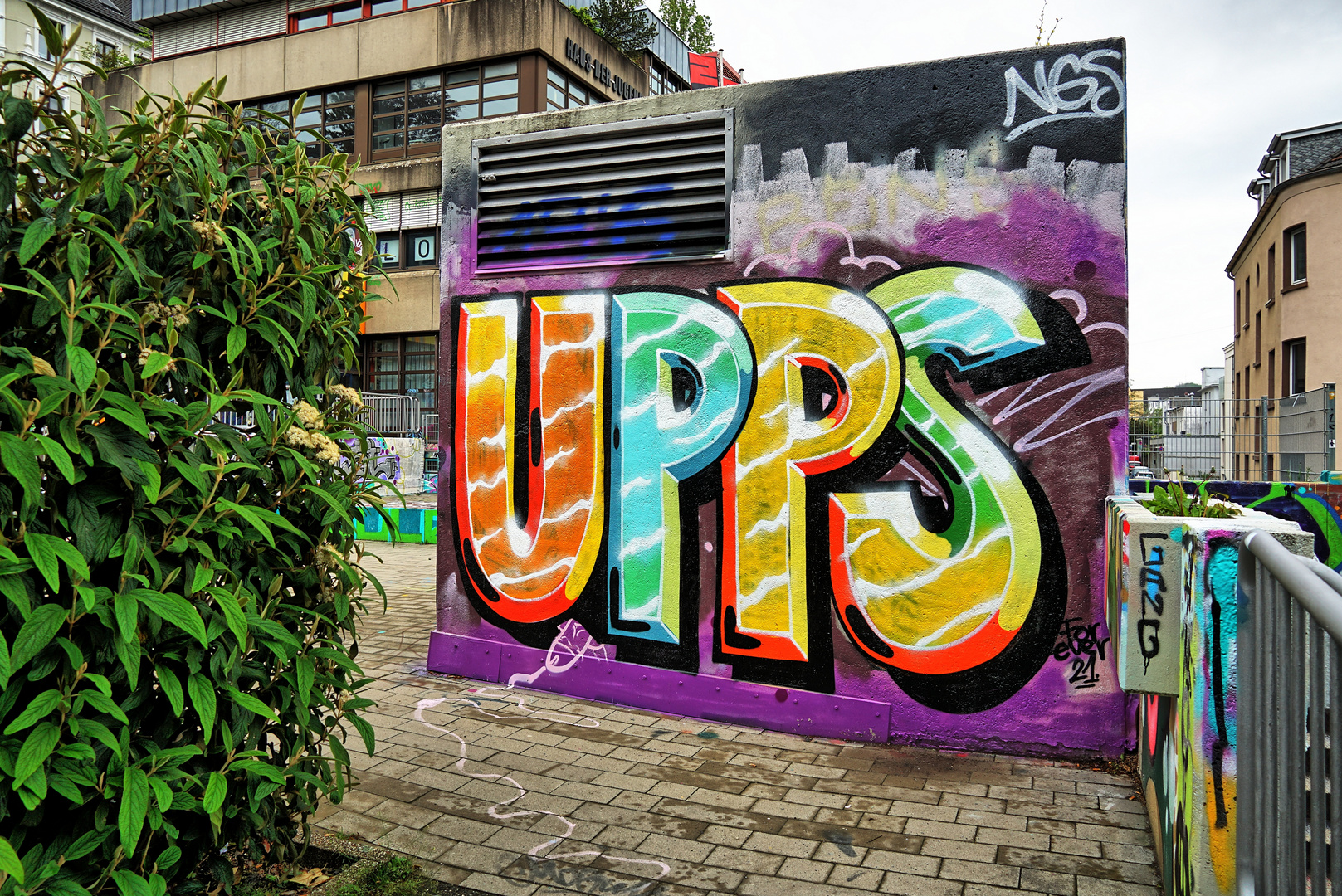 Graffiti - UPPS-kein green