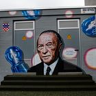 Graffiti von Konrad Adenauer