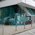 Graffiti-Wand [ über Eck ]