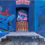 Graffiti zum blue Monday