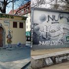 Graffitikunst 2004 und 2016 oder Chaos löst Kunst ab