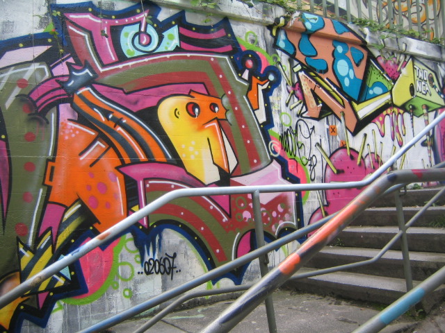 graffitikunst ,unter tage.........................