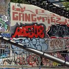 Graffitis am Haus der Jugend
