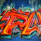  Graffito einer Kleinstadt